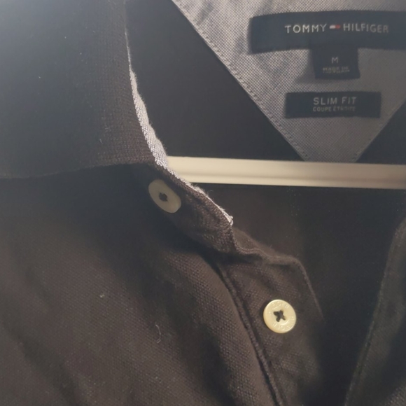 Tommy Hilfiger Black Collared shirt - Picture 4 of 4